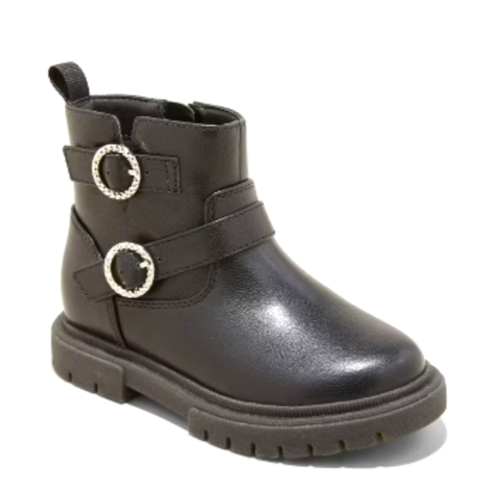 Toddler Evie Buckle Boots - Cat & Jack™ Black 8 NWT No Box